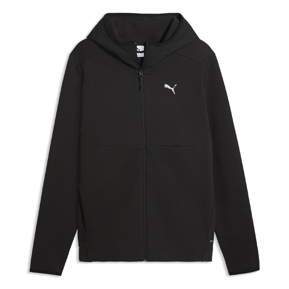 Sweat Zippé Noir Homme Puma Pumatech Full pas cher