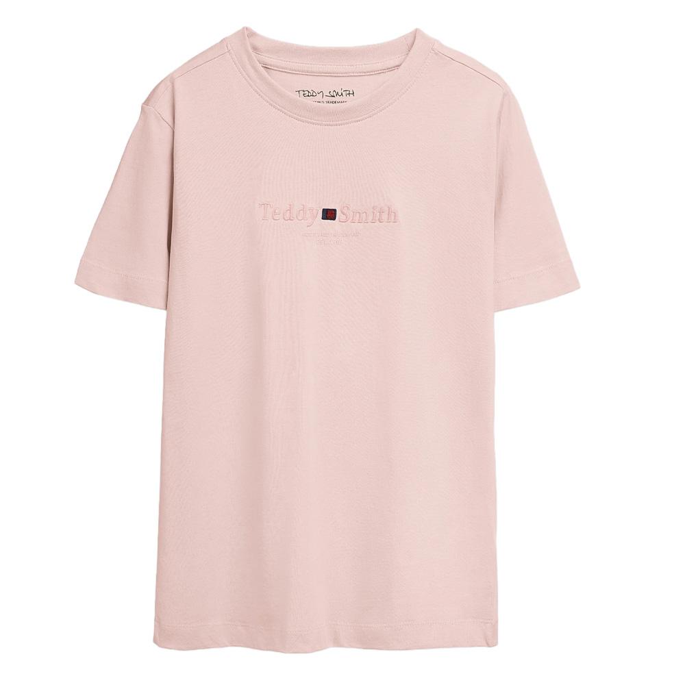 Rosa T-Shirt für Jungen von Teddy Smith Tim günstig