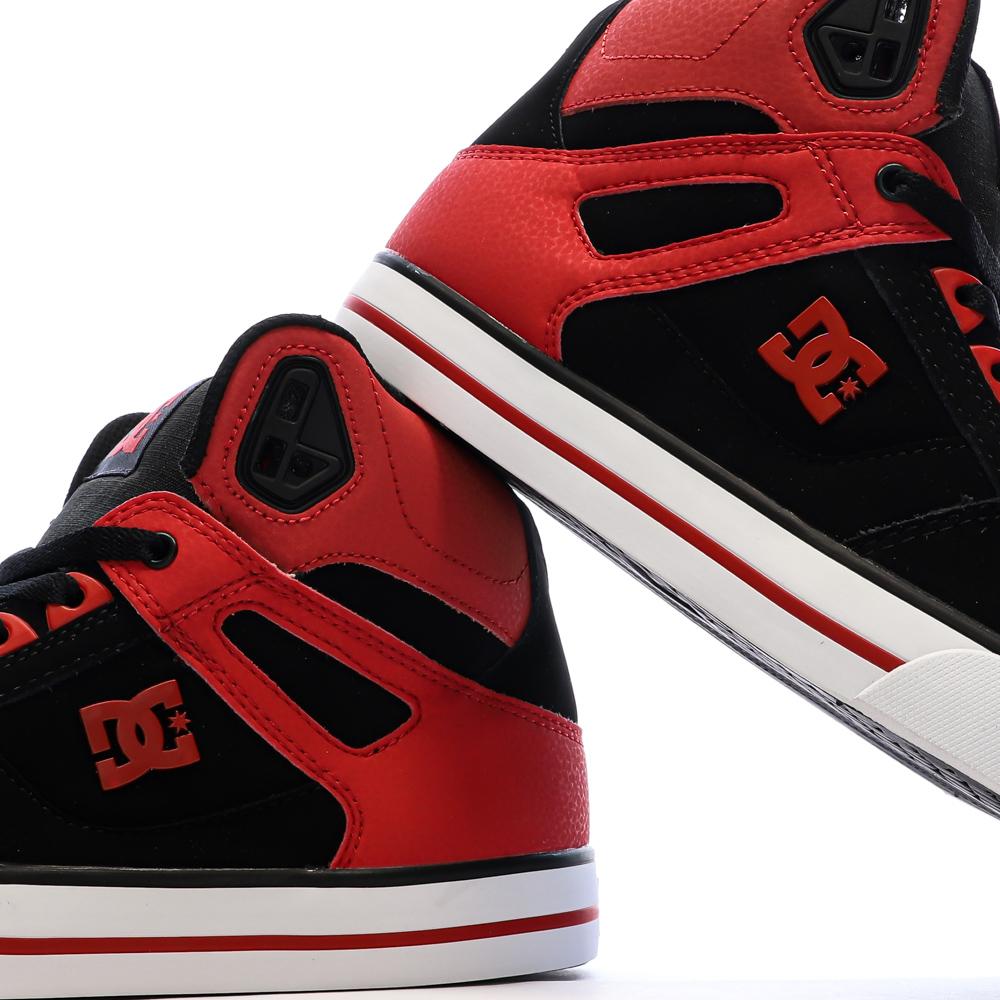 Schwarze/rote Herren-Sneaker DC Shoes Pure Ansicht 7