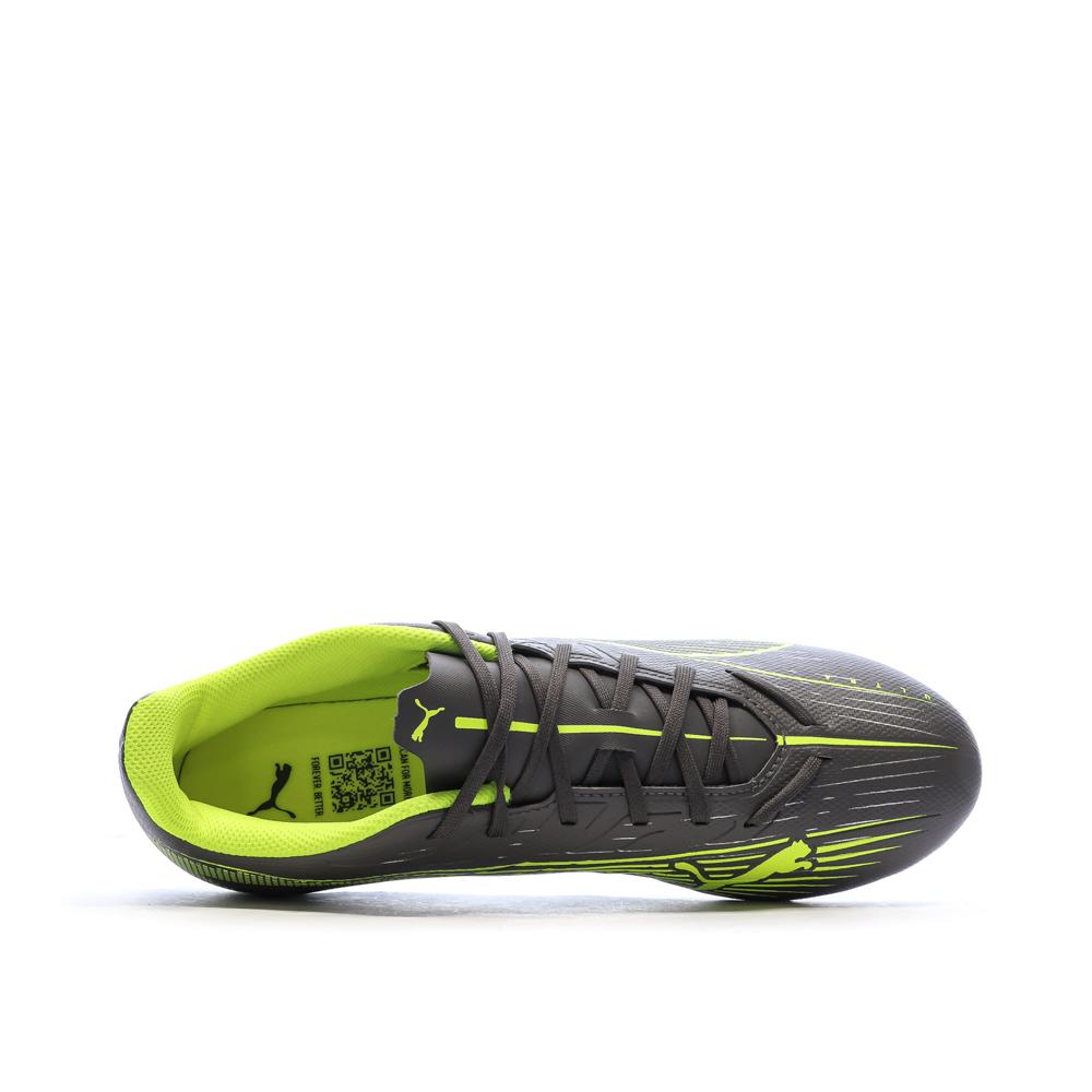 Puma Footwear Grey/Yellow Puma Ultra 5 Play FG/AG Photo of the Espace des Marques %store% store - view of %key%