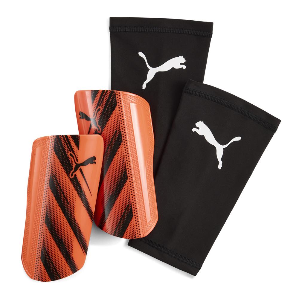 Protège-Tibias Rouges/Noires Homme Puma Flex Guard pas cher