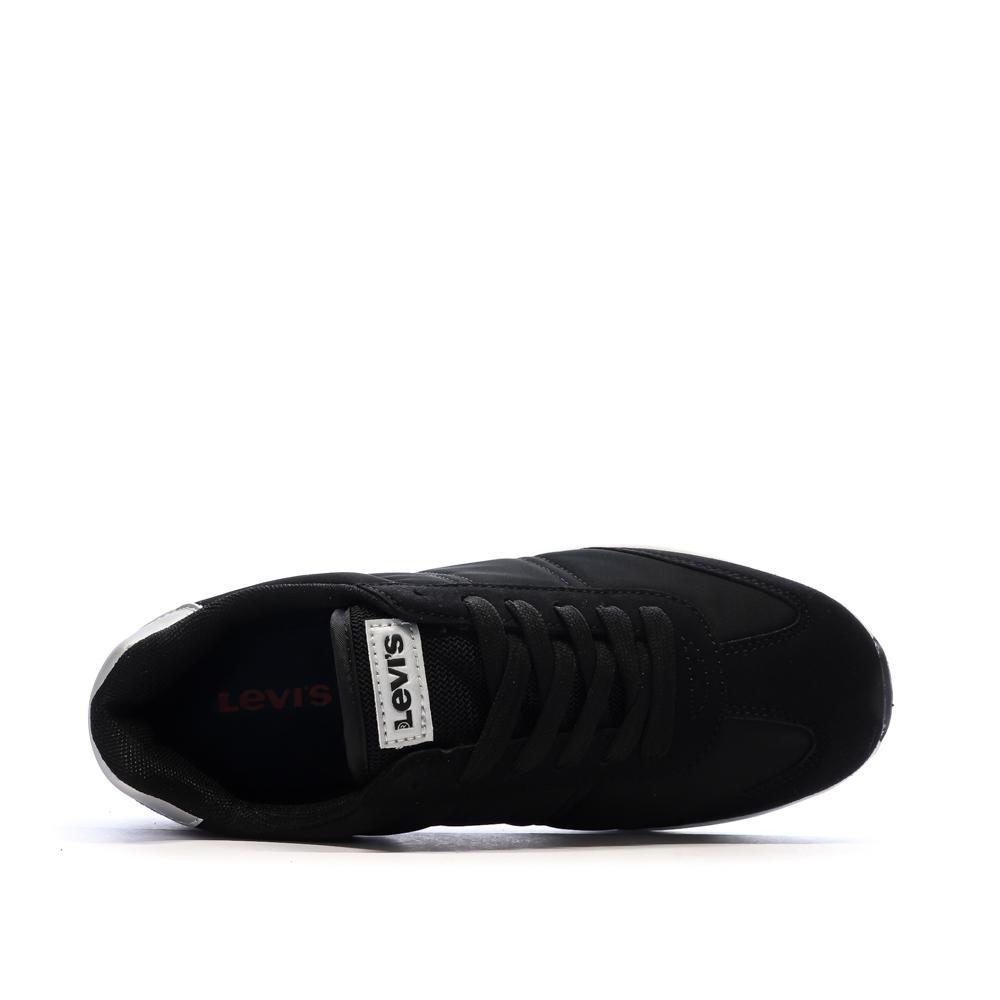 Zapatillas Levi's Logan Mujer Negras ver 4