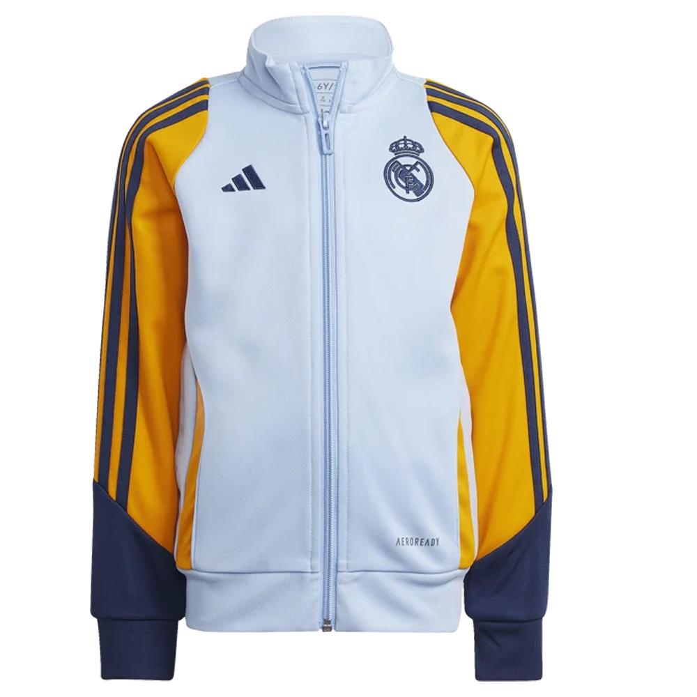 Real Madrid Chándal azul/azul marino/amarillo para niño Adidas 24 ver 2