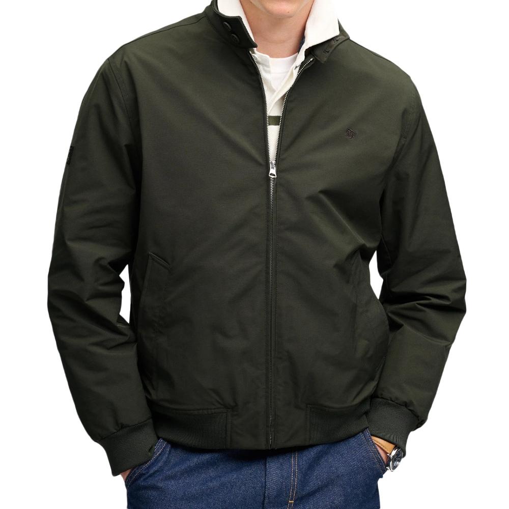 Veste Kaki Homme SuperDry Campus Padded Harrington pas cher