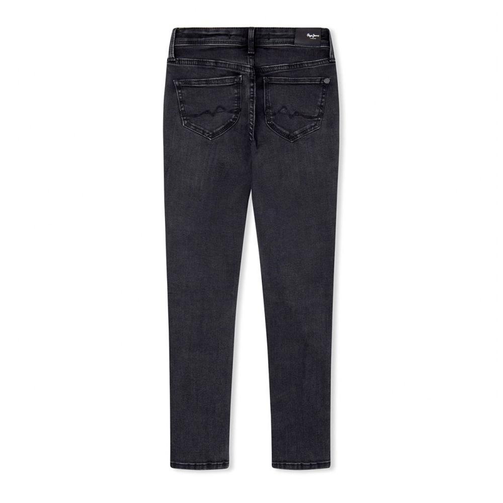 Jeans Dunkelgrau Mädchen Pepe Jeans Pixlette Ansicht 2