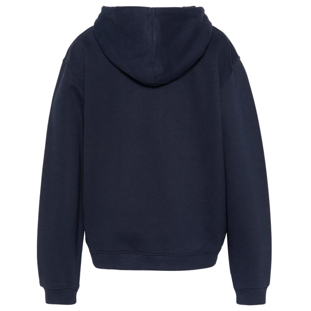 Damen-Sweatshirt in Marineblau von Schott SWHBRODEDW Ansicht 2