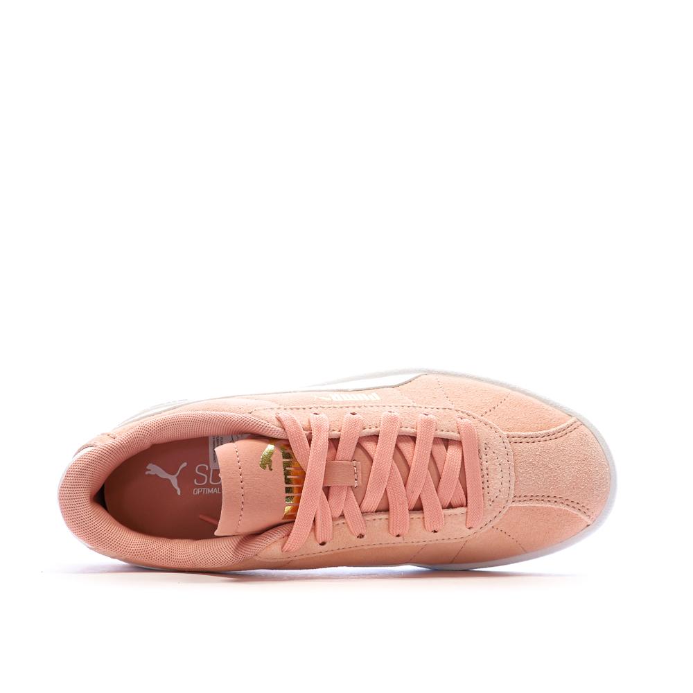 Zapatillas Puma Club Rosa Coral Niña ver 4