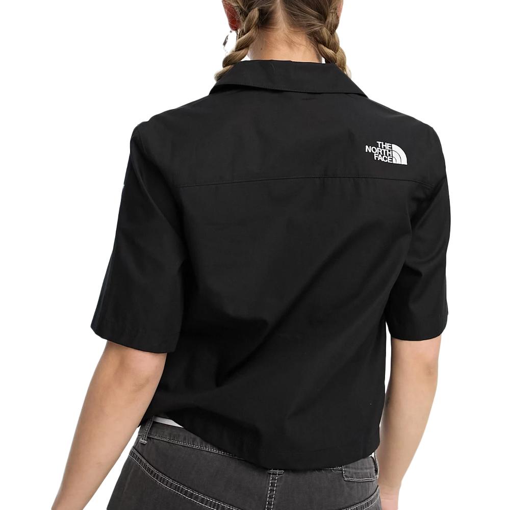 Women's Black Short Sleeve Shirt The North Face Boxy Photo of the Espace des Marques %store% store - view of %key%