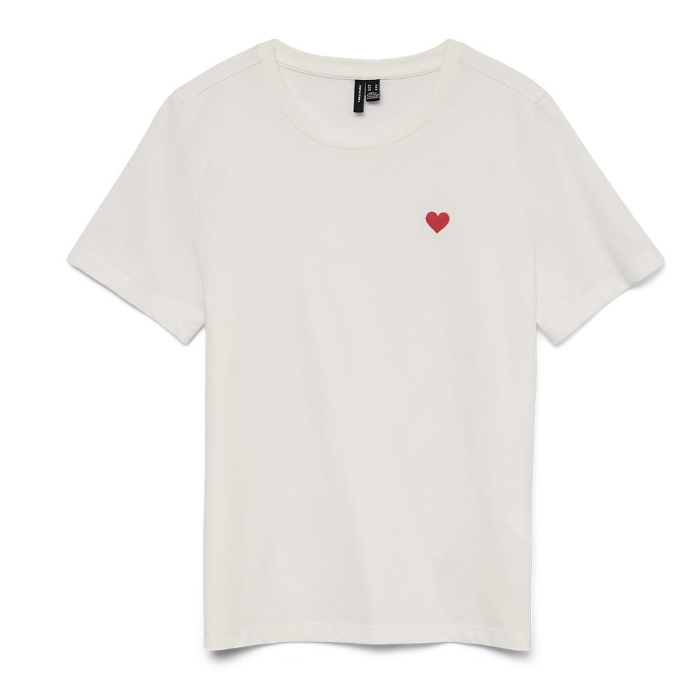T-Shirt Weiß Frau Vero Moda Folina günstig