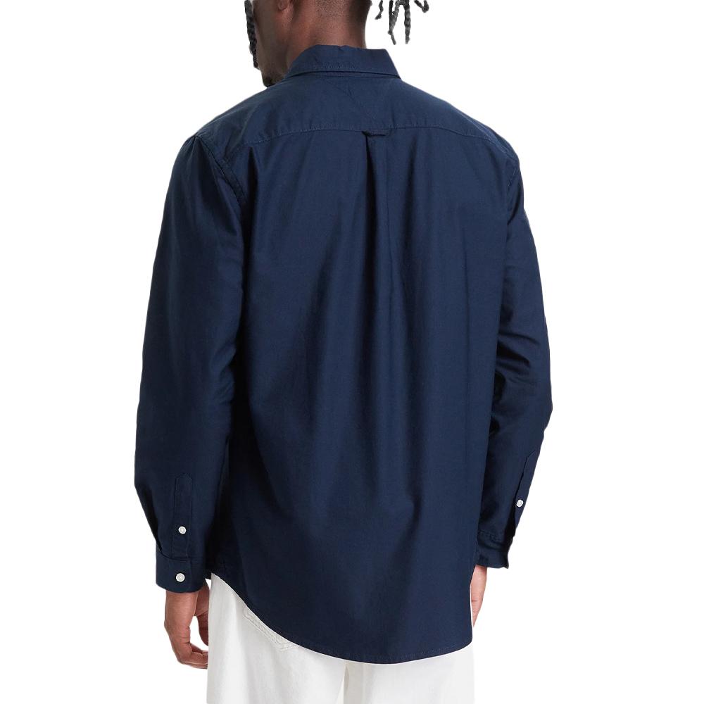 Tommy Hilfiger Men’s Navy Oxford Shirt Photo of the Espace des Marques %store% store - view of %key%