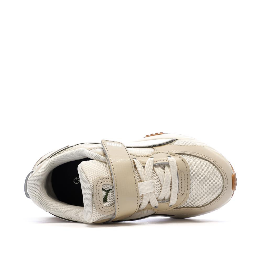 Beige/weiße Puma Wild Sneaker für Jungen Ansicht 4