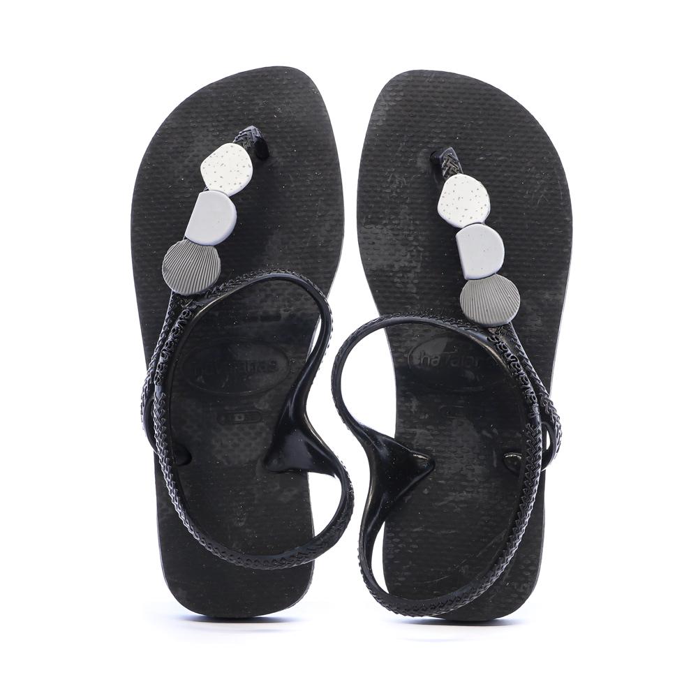 Schwarze Havaianas Flash Urban Plus Infra Flip-Flops für Damen Ansicht 3