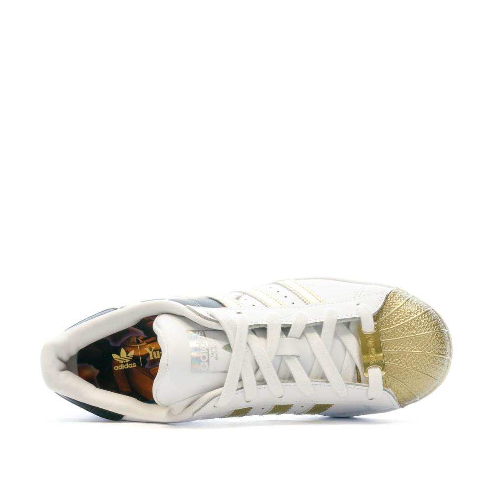 Weiße Sneakers Mixed Adidas Superstar Yu-Gi-Oh Ansicht 4