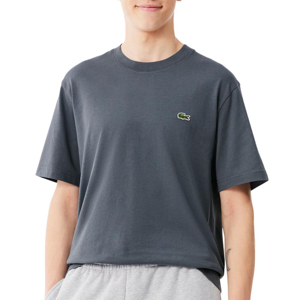 Lacoste Herren-T-Shirt in Anthrazitgrau TH73181 günstig