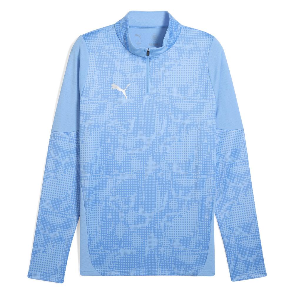 Puma Teamcup Training Sweat Top Blue Men 1/4 affordable