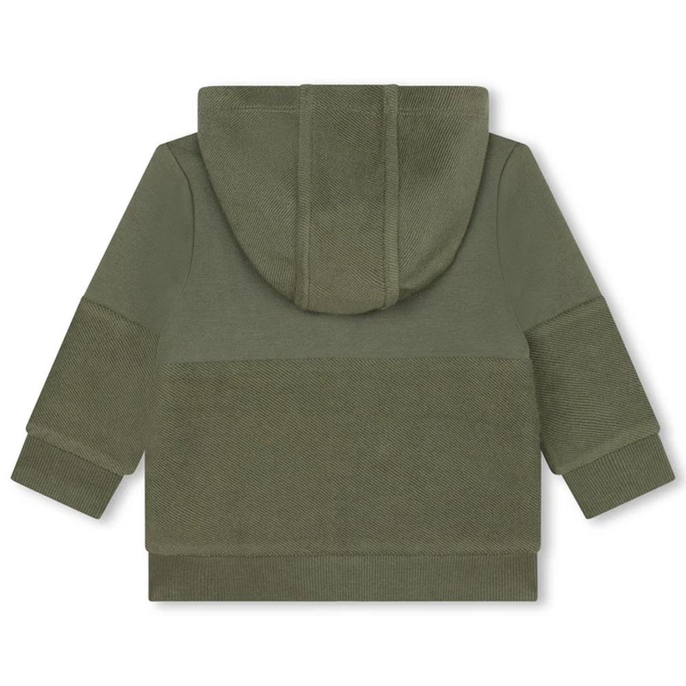 Sweatshirt Khaki Grün Jungen Timberland T60118 Ansicht 2