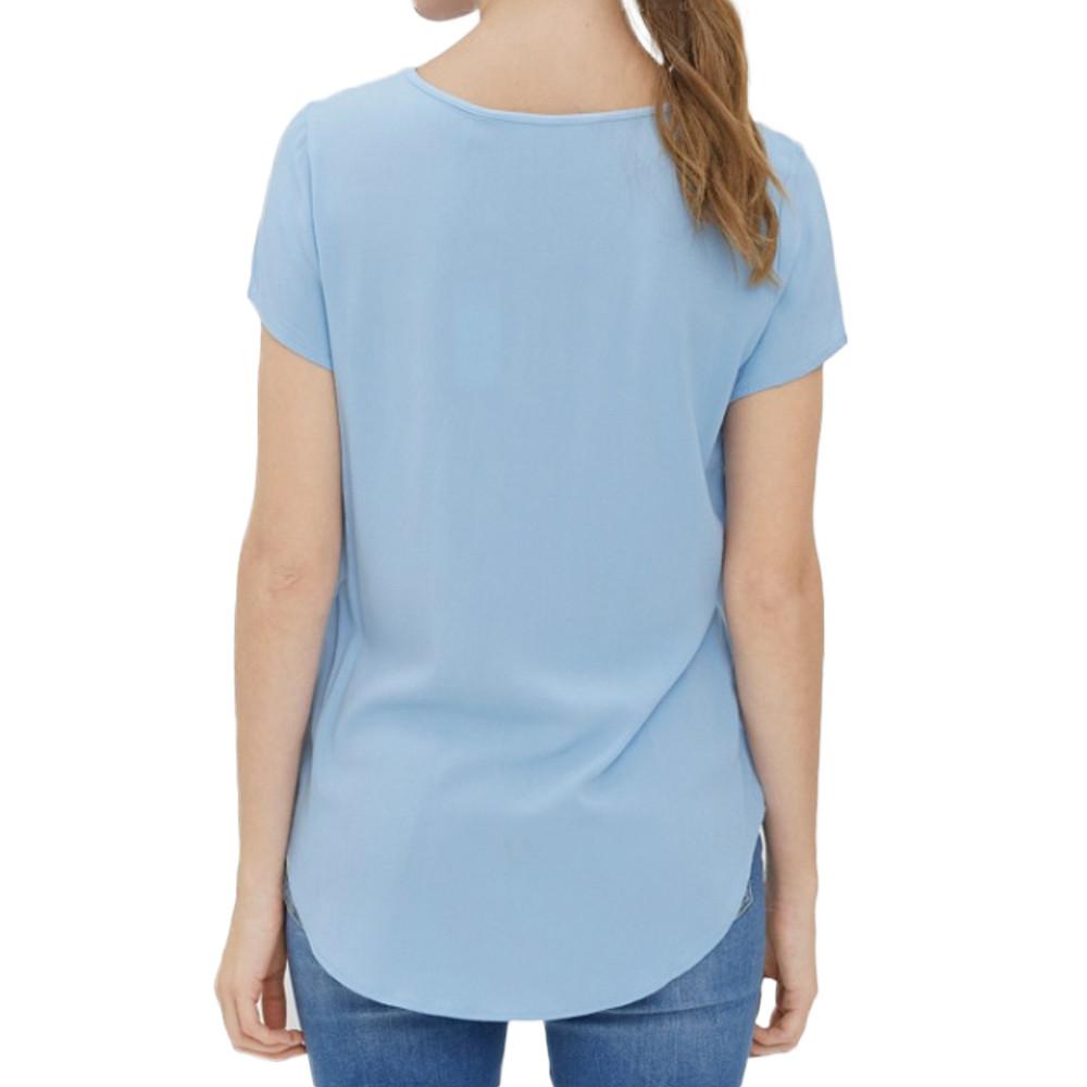 Camiseta Vero Moda Becca Azul Mujer ver 2