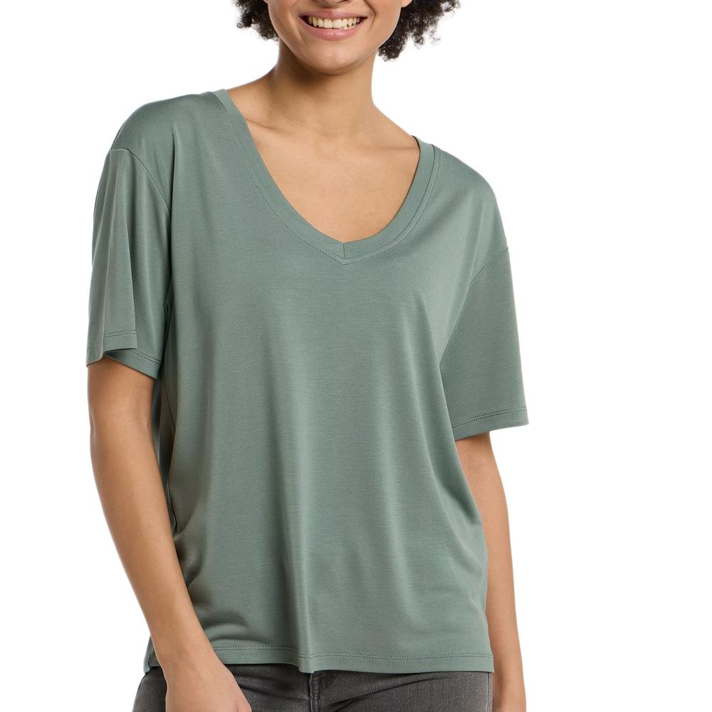 T-Shirt Vert Femme Ragwear Hazzel pas cher
