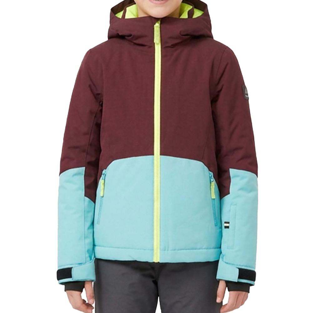 Girls' Turquoise/Bordeaux O'Neill Arsenite Ski Jacket affordable