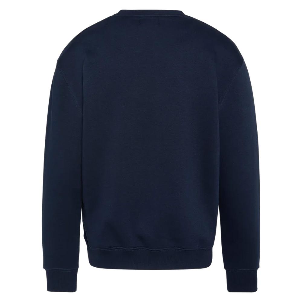 Sweat Marine Homme Schott Stan vue 2