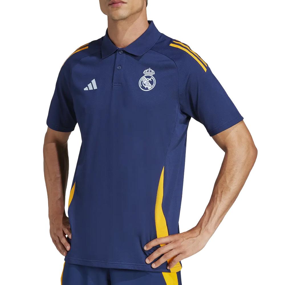 Real Madrid Polo Men's Blue Adidas 24 affordable
