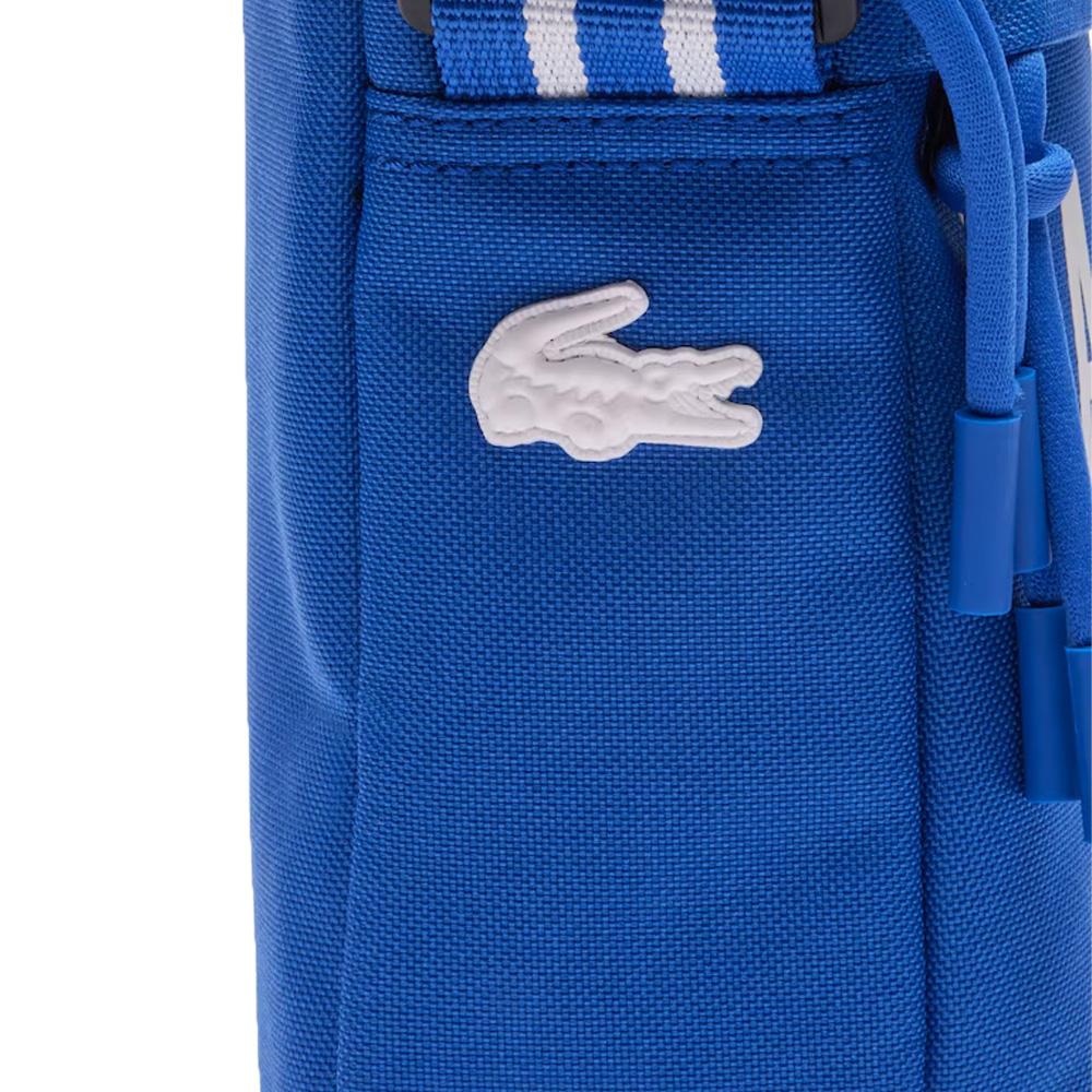 Blaue Herren-Umhängetasche von Lacoste „Vertical Camera“ Ansicht 3