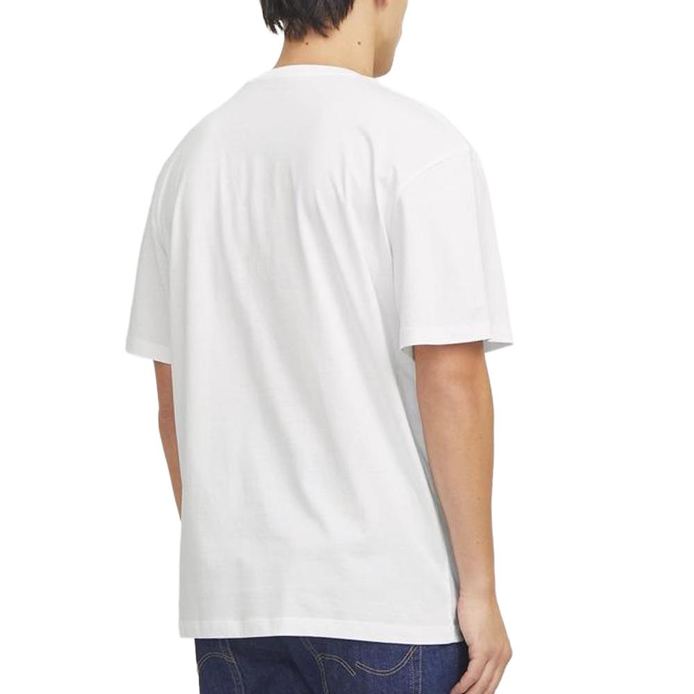 T-Shirt Blanc Homme Jack & Jones Bryan vue 2
