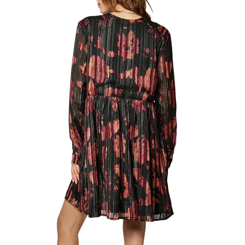 Vestido de mujer negro/rojo Kaporal MOON ver 2