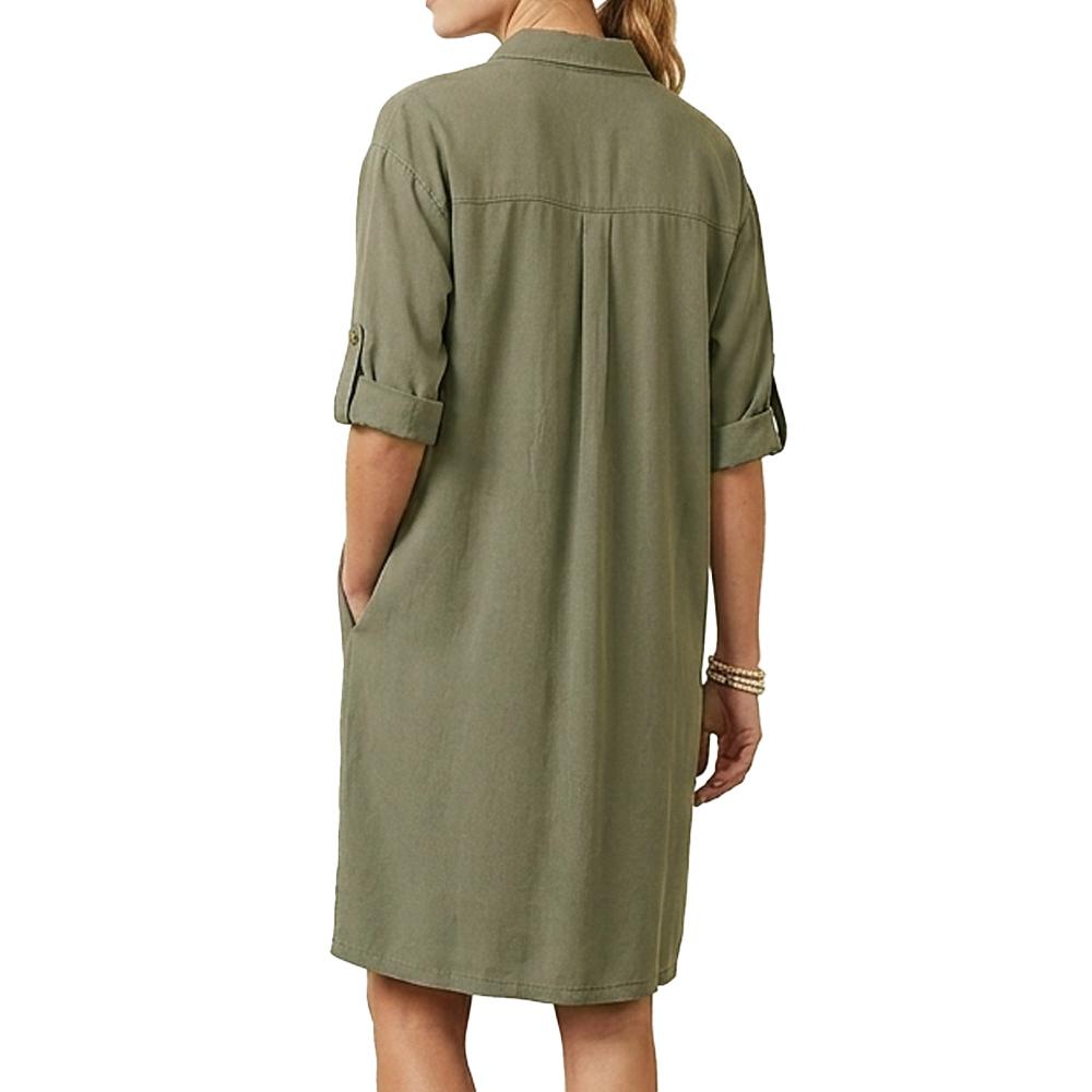 Kleid Khaki Frau Teddy Smith Roxanna Ansicht 2