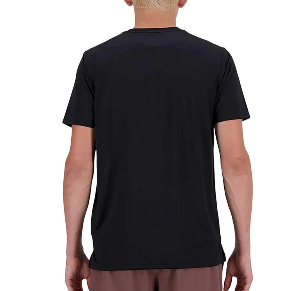 Camiseta negra para hombre New Balance Sport Essentials1 ver 2