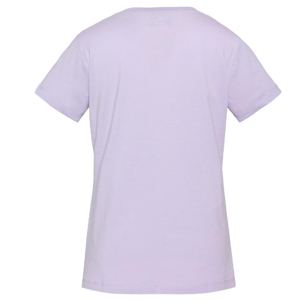 Schott TSBRODEDW Women’s Mauve T-shirt Photo of the Espace des Marques %store% store - view of %key%