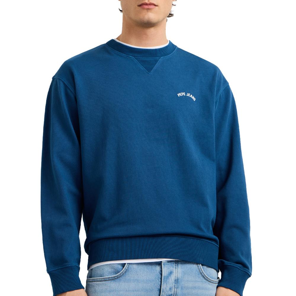 Men’s Royal Blue Sweatshirt by Pepe Jeans John affordable