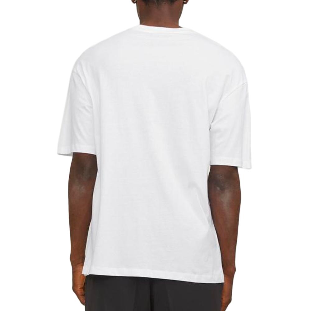 Jack &amp; Jones Bradley Men's White T-Shirt Photo of the Espace des Marques %store% store - view of %key%