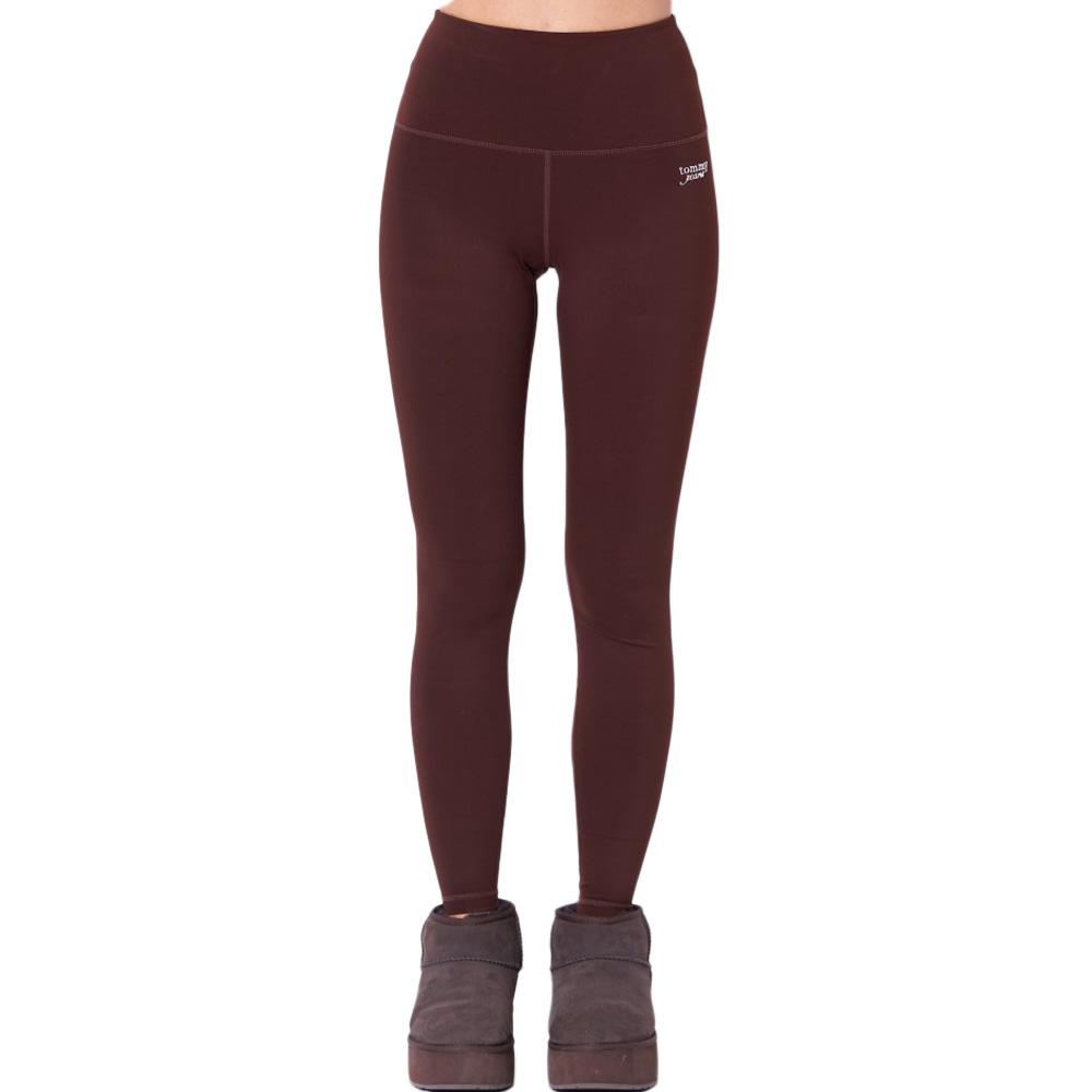 Leggings marrones para mujer Tommy Hilfiger Silver barato
