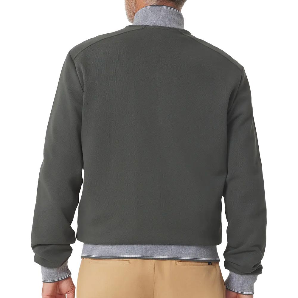 Sweat zippé Vert Homme TBS LOANN 24612 vue 2