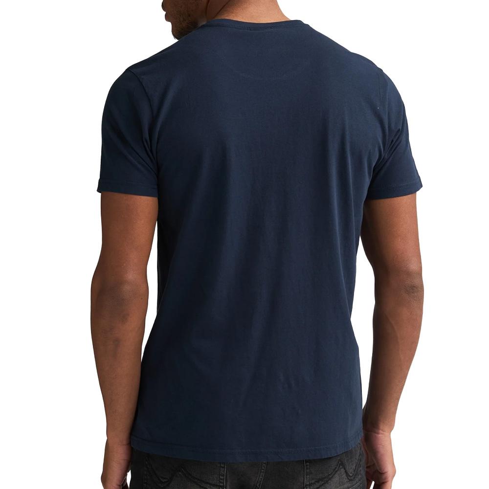 T-Shirt Marine Homme Petrol Industries Classicss vue 2