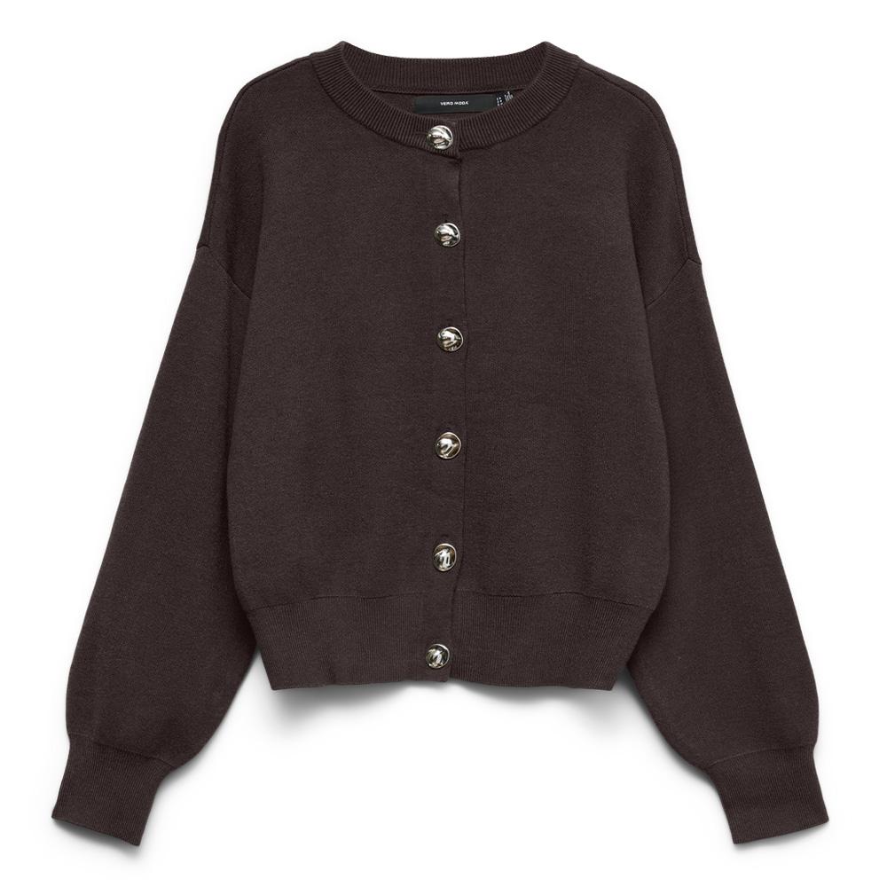 Gilet Marron Femme Vero Moda Noella vue 3