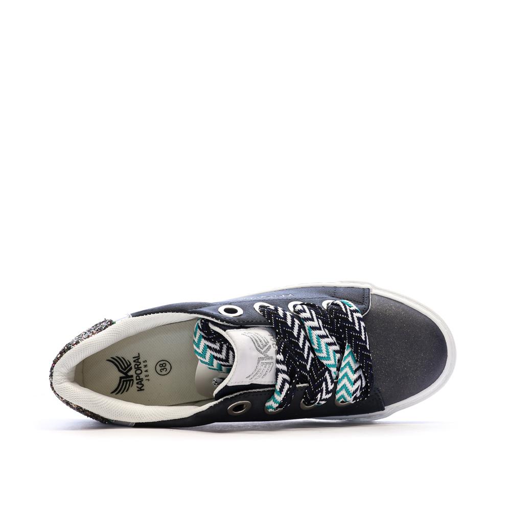 Zapatillas deportivas azul marino para mujer Kaporal Severine ver 4