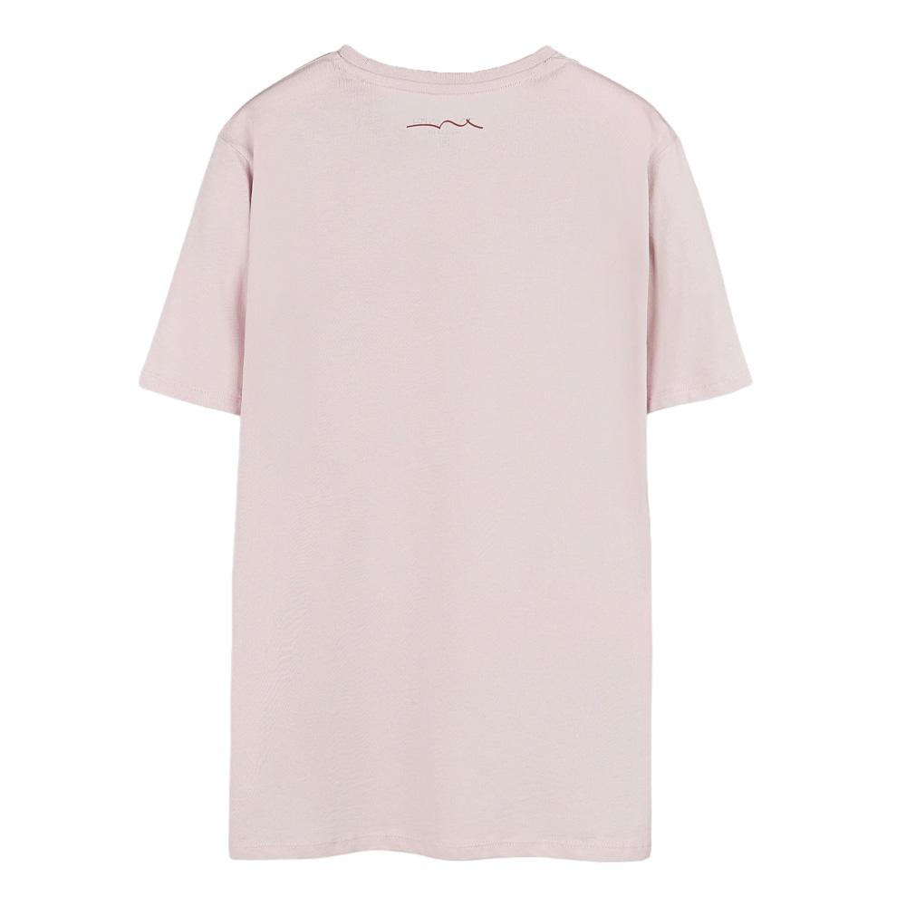 Camiseta rosa claro para hombre Teddy Smith Jim ver 2