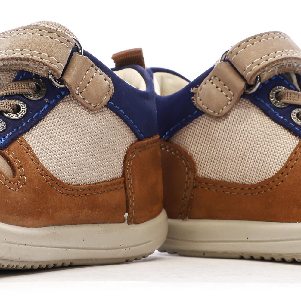 Kickers Boy's Brown/Beige Zapatillas altas Bottillon ver 7