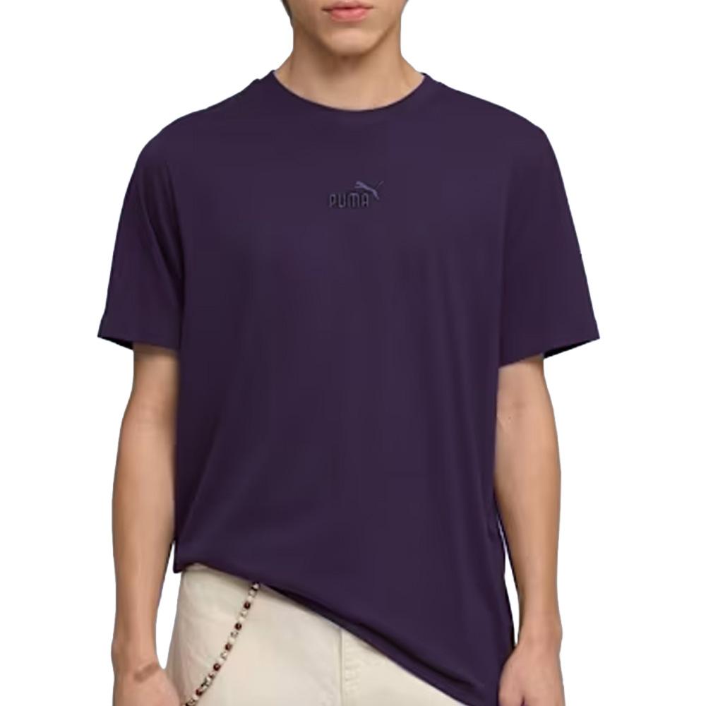 T-Shirt Oversize Violet Homme Puma Small pas cher