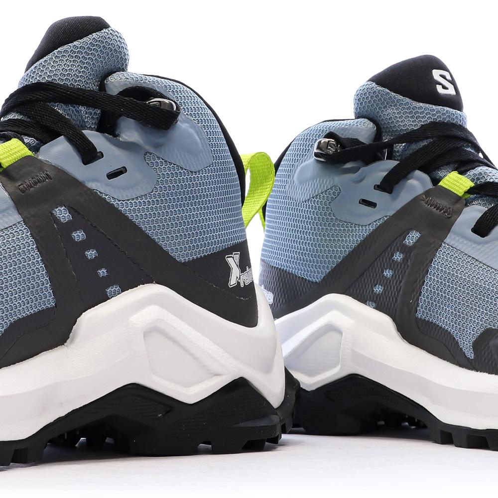 Salomon Shoes X Raise Mid Gtx J [69e759b5b503b] Blue Sneakers Photo of the Espace des Marques %store% store - view of %key%