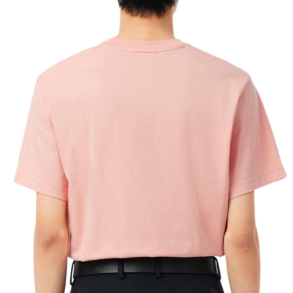 Lacoste Essentiel T-Shirt für Herren in Rosa Ansicht 2