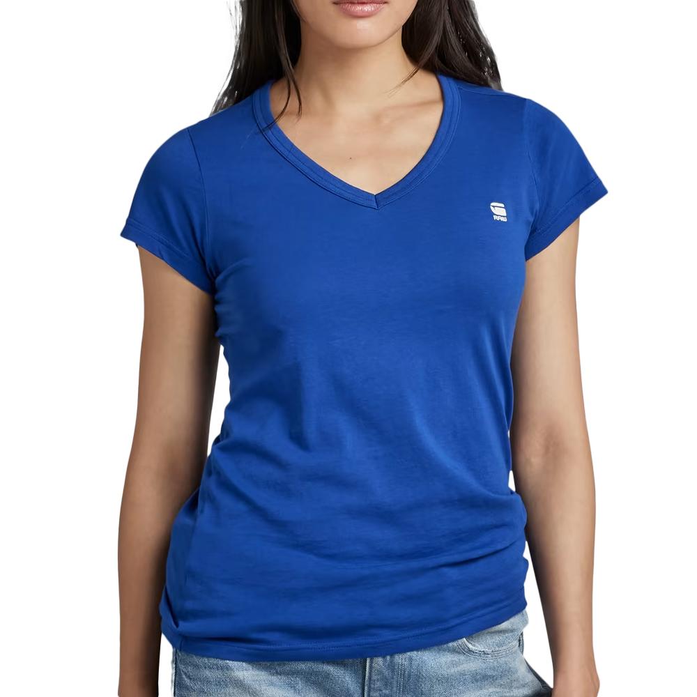 T-Shirt Electric Blue Frau G-Star Raw Eyben D21314 günstig
