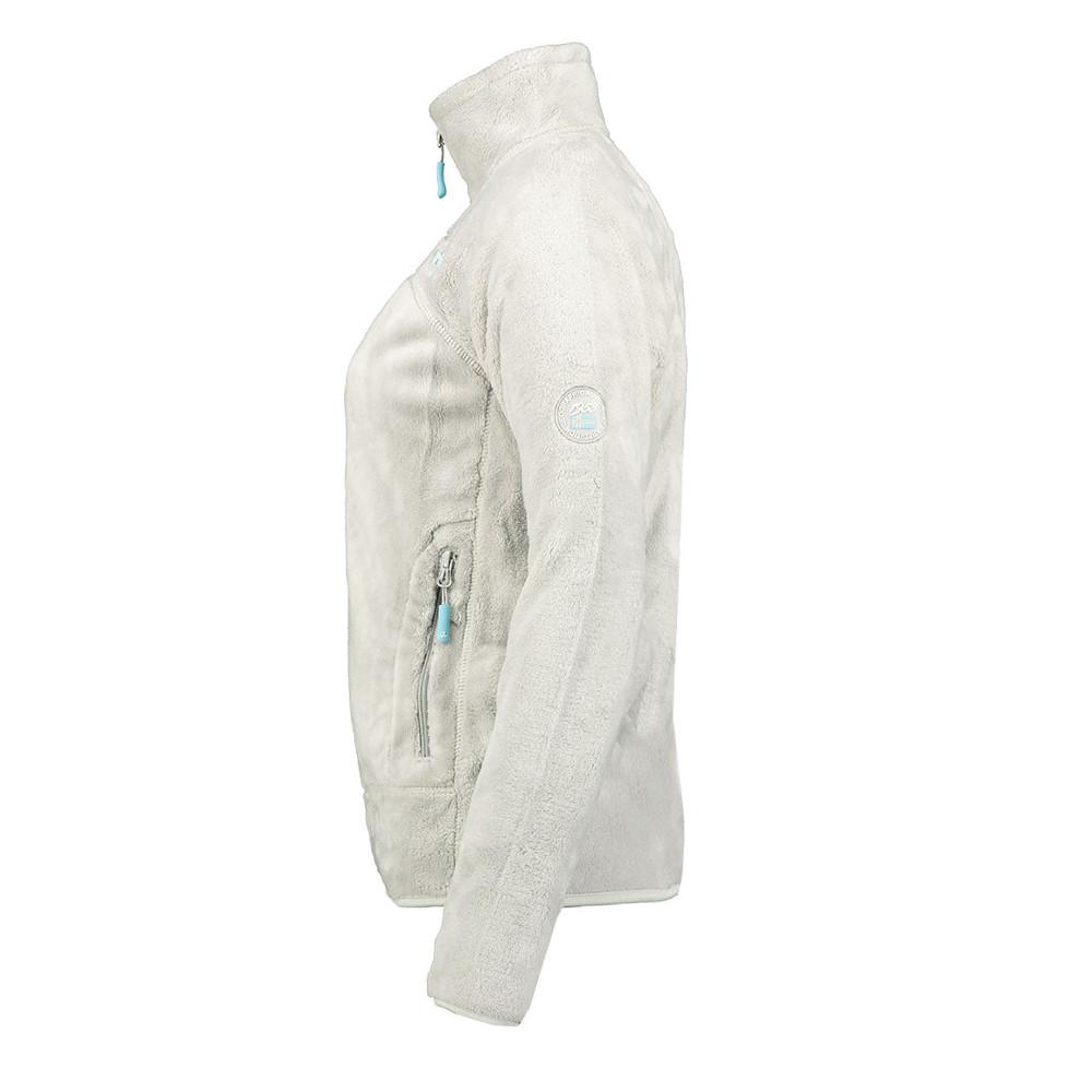 Chaqueta polar gris Noruega Geographical Upaline para mujer ver 3