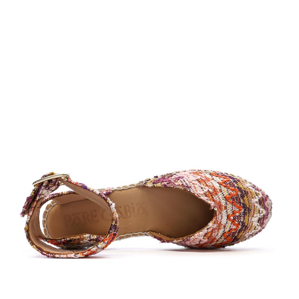 Sandales Oranges/Roses Homme Pare Gabia Daniela vue 4