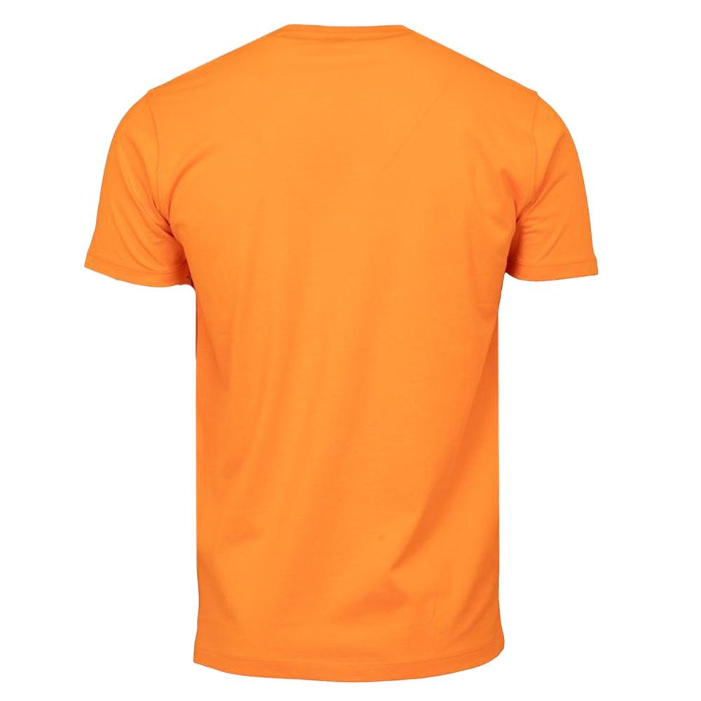 T-Shirt Orange Mann US Polo ASSN Nick Ansicht 2