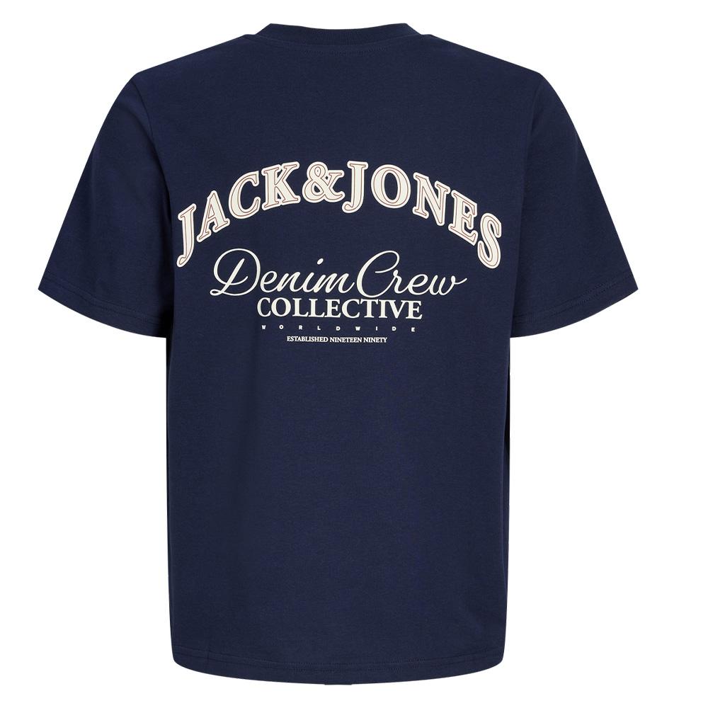 Marineblaues T-Shirt für Jungen von Jack & Jones Brandes Ansicht 2