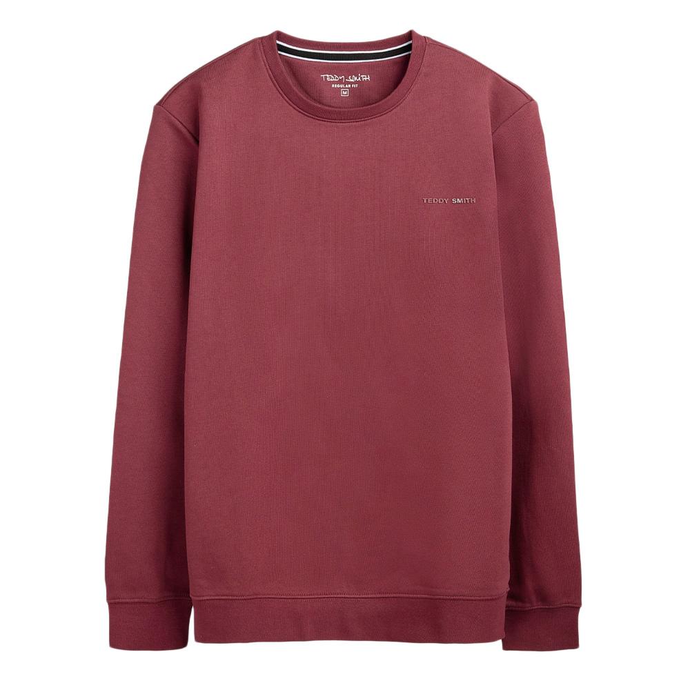 Men's Bordeaux sweatshirtTeddy Smith Nark affordable