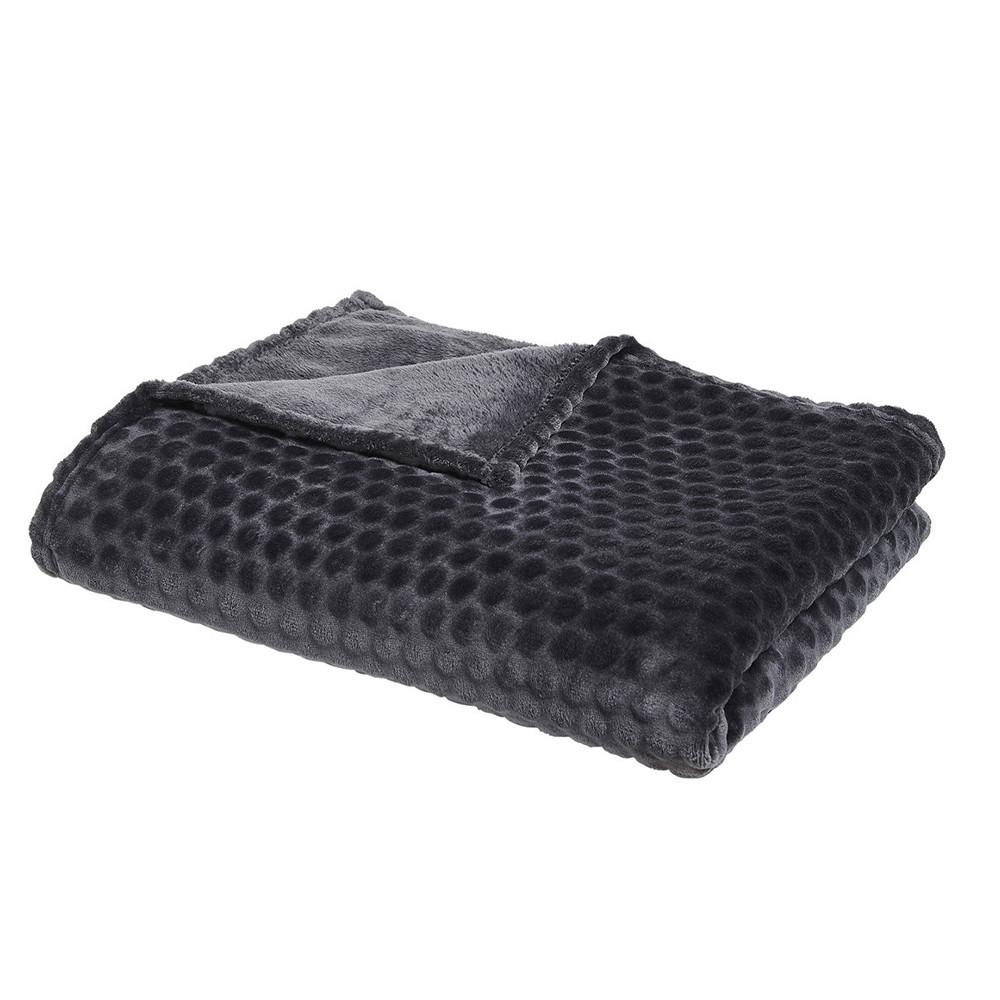 Dark Grey Throw 150x200cm Today affordable
